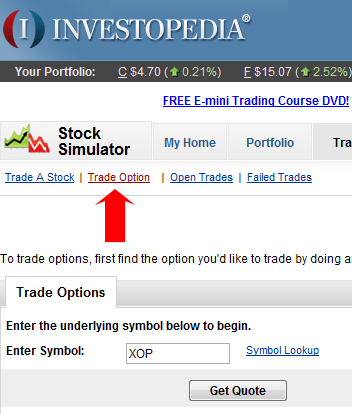 options stock simulator